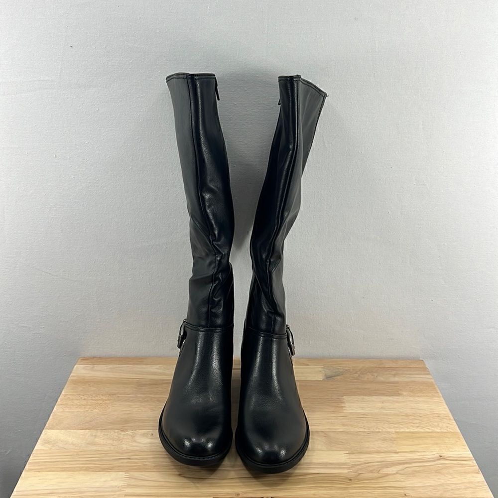 Baretraps Sasson Tall Boot- Black- Size 6.5 M- NIB